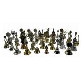 Souvenir bells: new Orleans, California,  golden