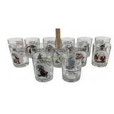 Norman Rockwell Drinking Glasses
