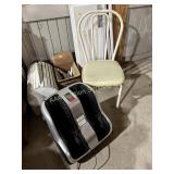 Foot and calf massager machine, chair