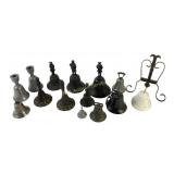 "Soups on" iron bells, iron people bells, mounted