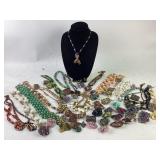 Costume Necklaces, Beaded Jewelry, Brooches