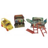 Fisher-Price Cash Register, School Bus, Micro Mach