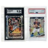 Graded Football Cards: Travis Kelce & CJ Stroud
