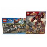Lego Marvel Avengers & Lego City Collection