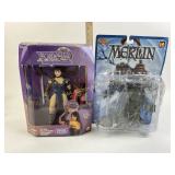 Xena Deluxe Edition 10" & Merlin Action Toys
