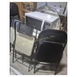 Samonsite Padded Folding Chairs (2), Metal