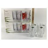 Shannon South Beach Crystal Highball Glasses, Set