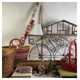 Christmas Items, Wicker Baskets, Gift Wrap