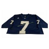 Notre Dame #7 Adidas Jersey