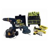 Ryobi Drill, Screwdrivers, Vise