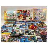1974 Lego Set, 2 Boxes, 22 Retired Sets Manuals, &
