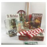 Sled, Silverplated Tree, Train Set, Books, Christm