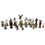 Decorative Metal Bells with Animal Themes