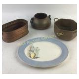 Copper Pots, Triumph Limoges Plate