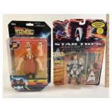 Star Trek Captain Kirk & Back to the Future Biff