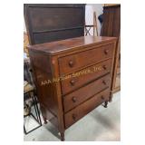 Wood chest of drawers 41x20x45