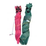 ping chairs, gas cans, folding mat