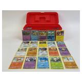 Pokemon Trading Card Collection and Case