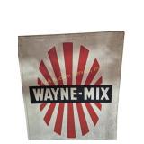 Metal Wayne-Mix Sign (40 in. X 47.5 in. H)