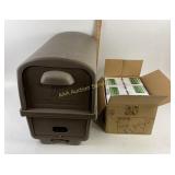 Brown USPS Mailbox, Philips Light Bulbs-6 count