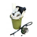 sump pump, gutter pieces