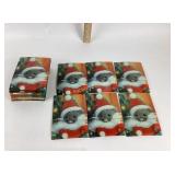 J C Penney Christmas Post Cards with Santa Mouse D