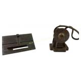 Metal Table Saw Parts, Rusted Blade