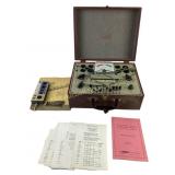 Heathkit Tube Tester With Manuals