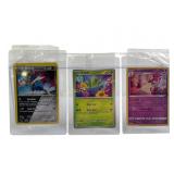 3 Pokemon Sealed Cards