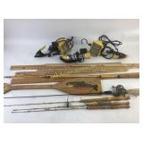 Fishing Gear, Reels, Wooden Rulers, Lights