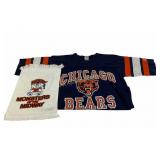 Chicago Bears Logo 7 Shirt & Bears Mascot Towel