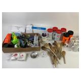 Kitchen Utensils, Wood Spoons, Central Soya Glasse