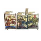 Hot Wheels Marvel Iron Man, Captain America, Red S