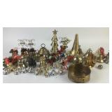 Christmas Bells, Ornaments, Brass