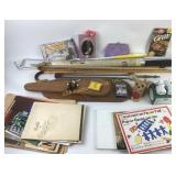 Art Paper, Wooden Canes, Perfume Bottle, Taco Bell