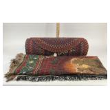 Braided Rug, Woven Tapestry Throw