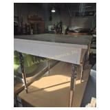 Wood Painted Table (30 in. X 30 in. X 29.5 in. H)