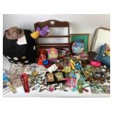 Toys, Jewelry, Playing Cards, Pins, Cufflinks