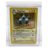 Pokemon Base Set Magneton Holo Card