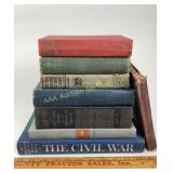 Harold Bell Wright Works & American History Books;