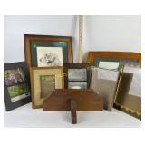 Framed Artwork by Marcia R. Schlehr, Picture Frame
