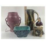 Royal Doulton Figurine, McCoy Brocade Vase, Pink S