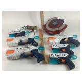 X-Shot Blasters, Captain America Shield, Claw Toy