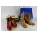 Bitten Canvas Espadrilles, Whittemore Boots