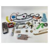 Marci Gras Beads, Costume Jewelry, Watches, Feathe