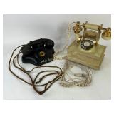 Rotary Dial Telephone & Kellogg Bakelite Dial Type