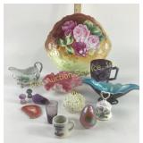 Austrian Plate, Imperial Glass, Fenton Hobnail Ruf