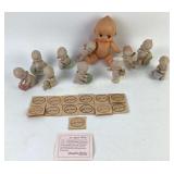 Kewpie Figurines With Certificates