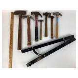 Angle Cutting Jig & Hammers; Craftsman, Sledge, Un