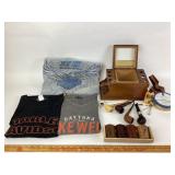 Harley Davidson Shirts, Wooden Pipe Box, Tobacco P
